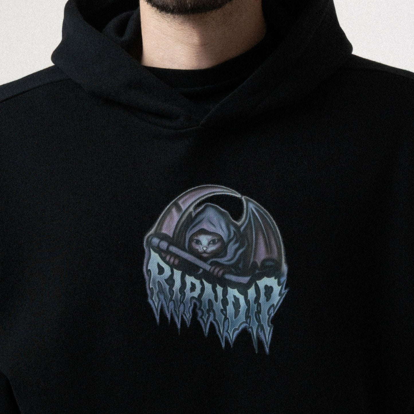 Out Of Time Hoodie (Black) - Ripndip