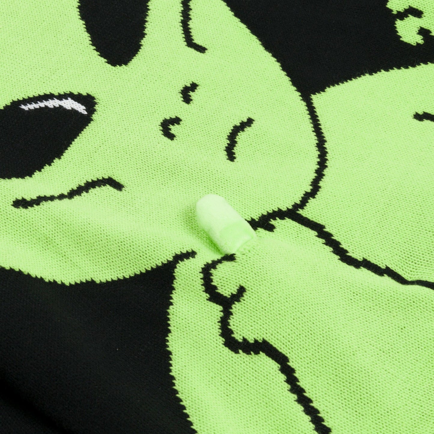Lord Alien Flippy Knitty Sweater (Black) - Ripndip