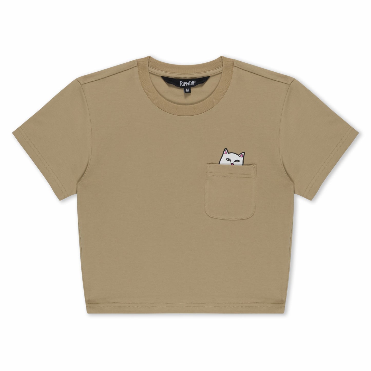Lord Nermal Cropped Pocket Tee (Tan) - Ripndip