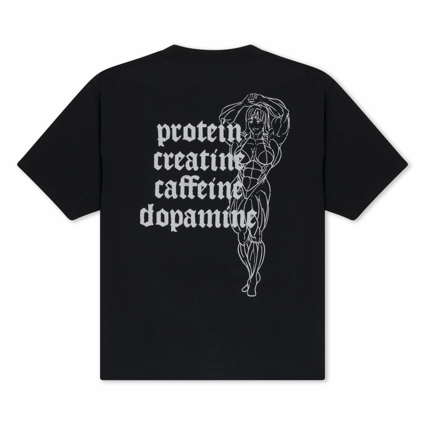 Protein Cropped Tee (Black) - Ripndip