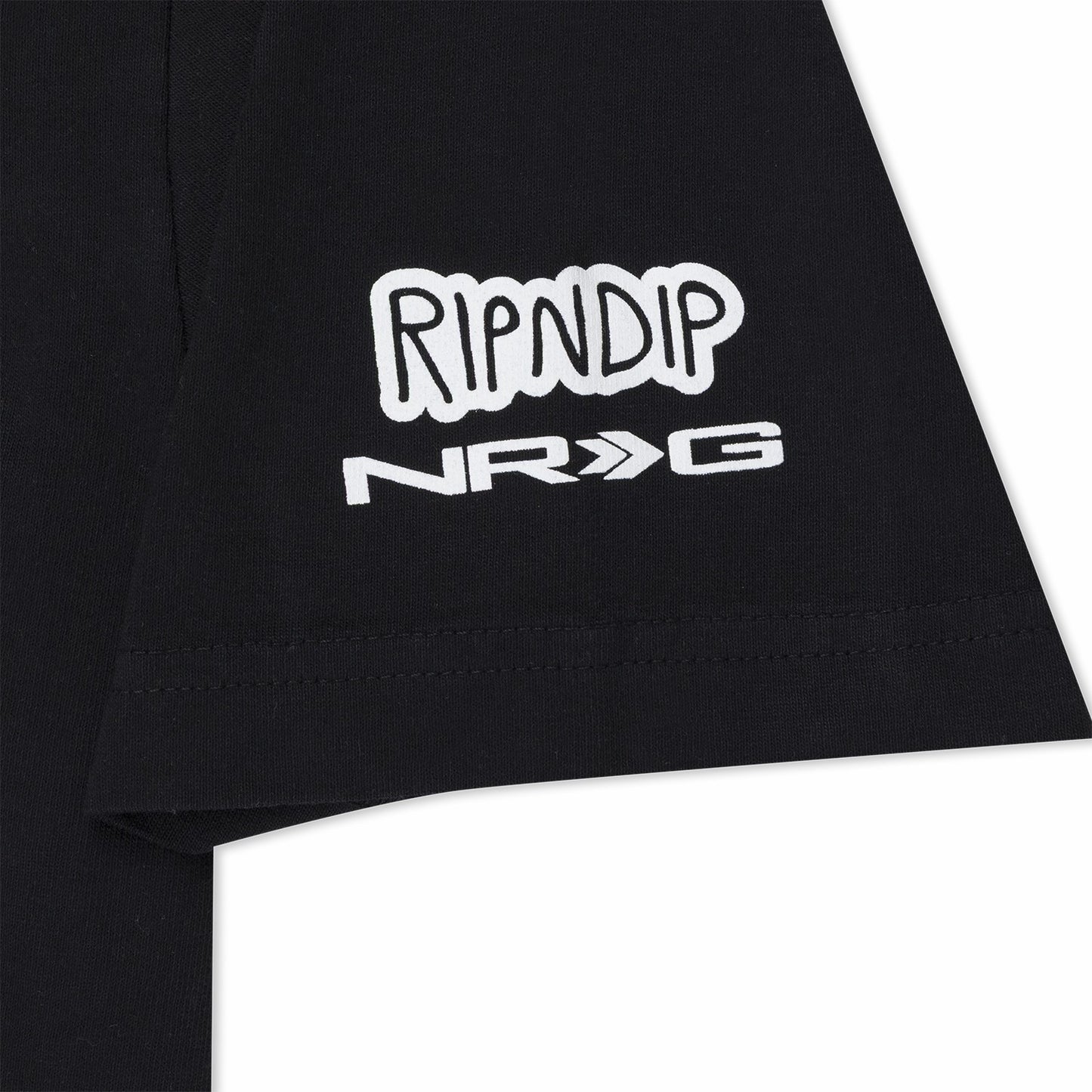 Ripndip x NRG Lord Nermal Pocket Tee (Black) - Ripndip