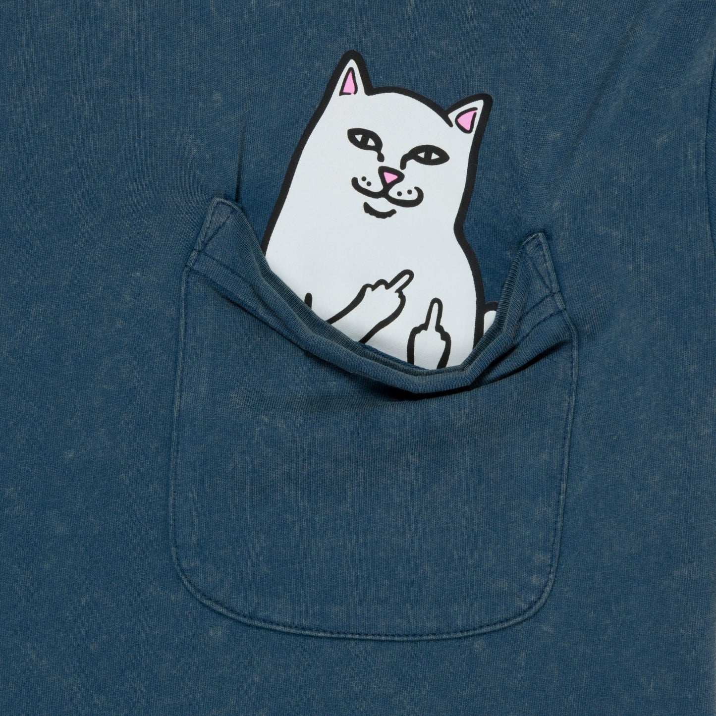 Lord Nermal Pocket Tee (Dark Slate Vintage Wash) - Ripndip