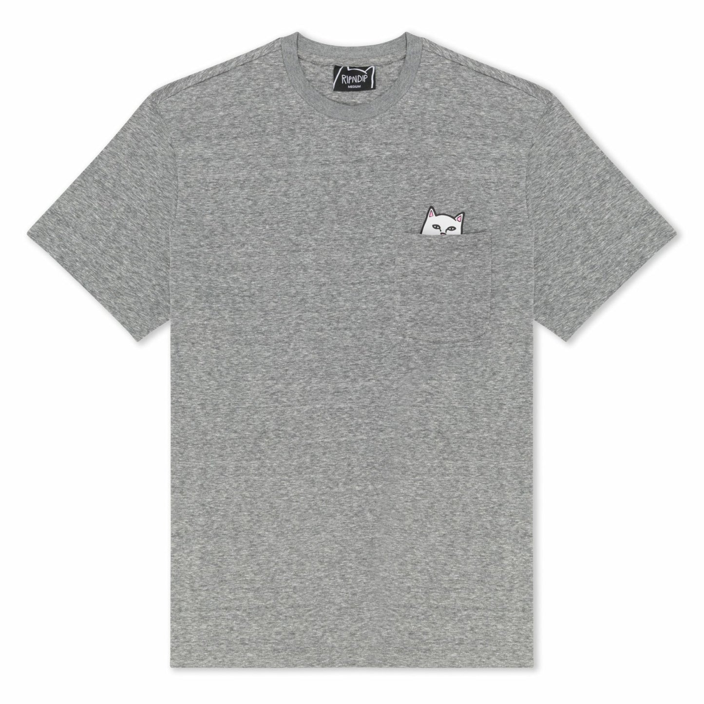 Lord Nermal Pocket Tee (Heather Grey) - Ripndip