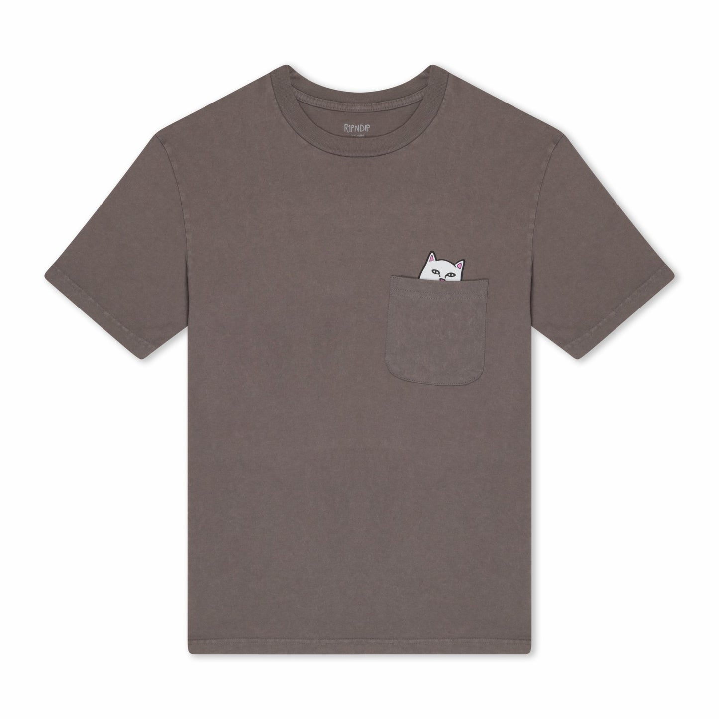 Lord Nermal Pocket Tee (Tan Mineral Wash) - Ripndip