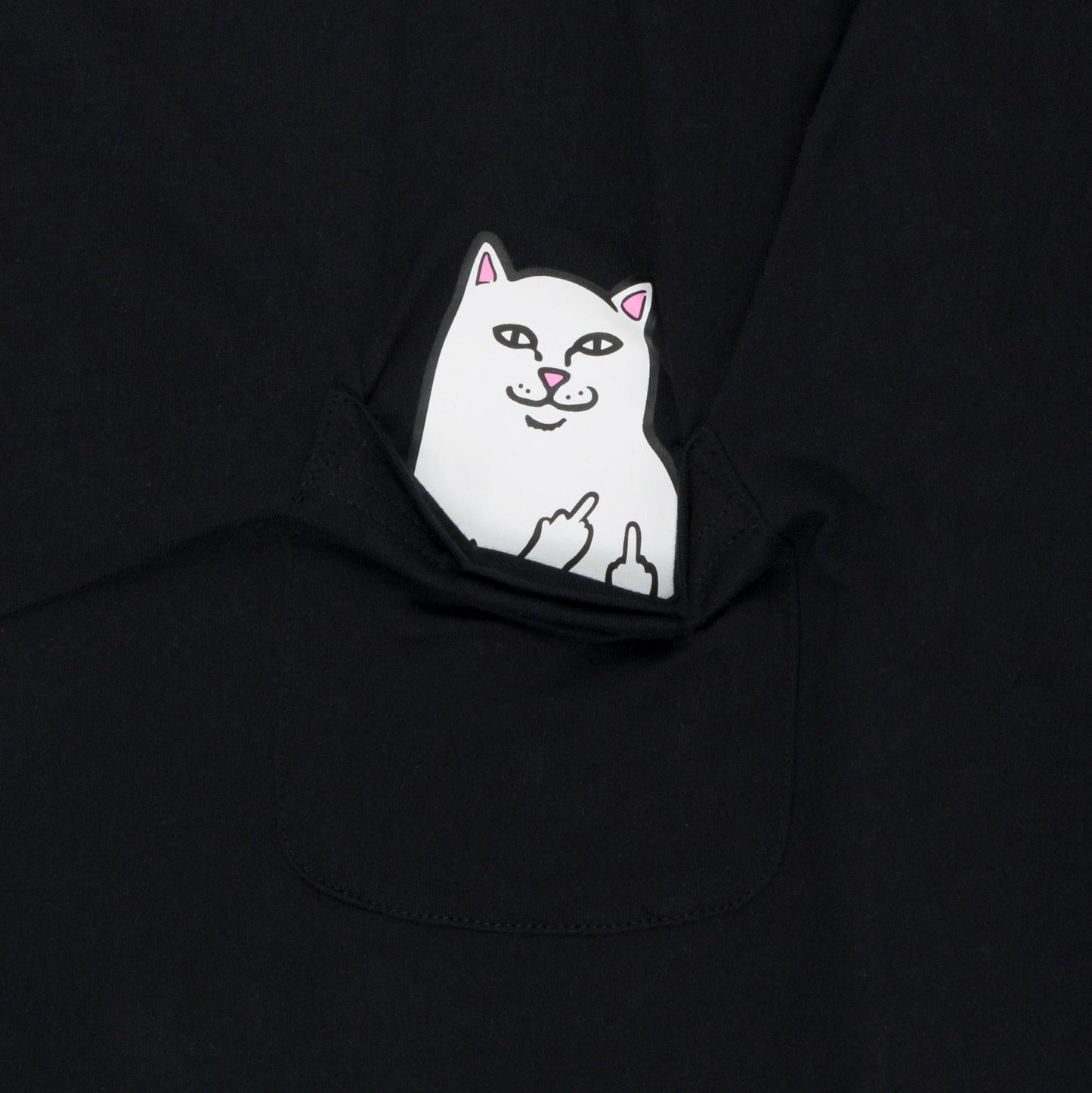 Ripndip - Lord Nermal Pocket Tee (Black) - Ripndip