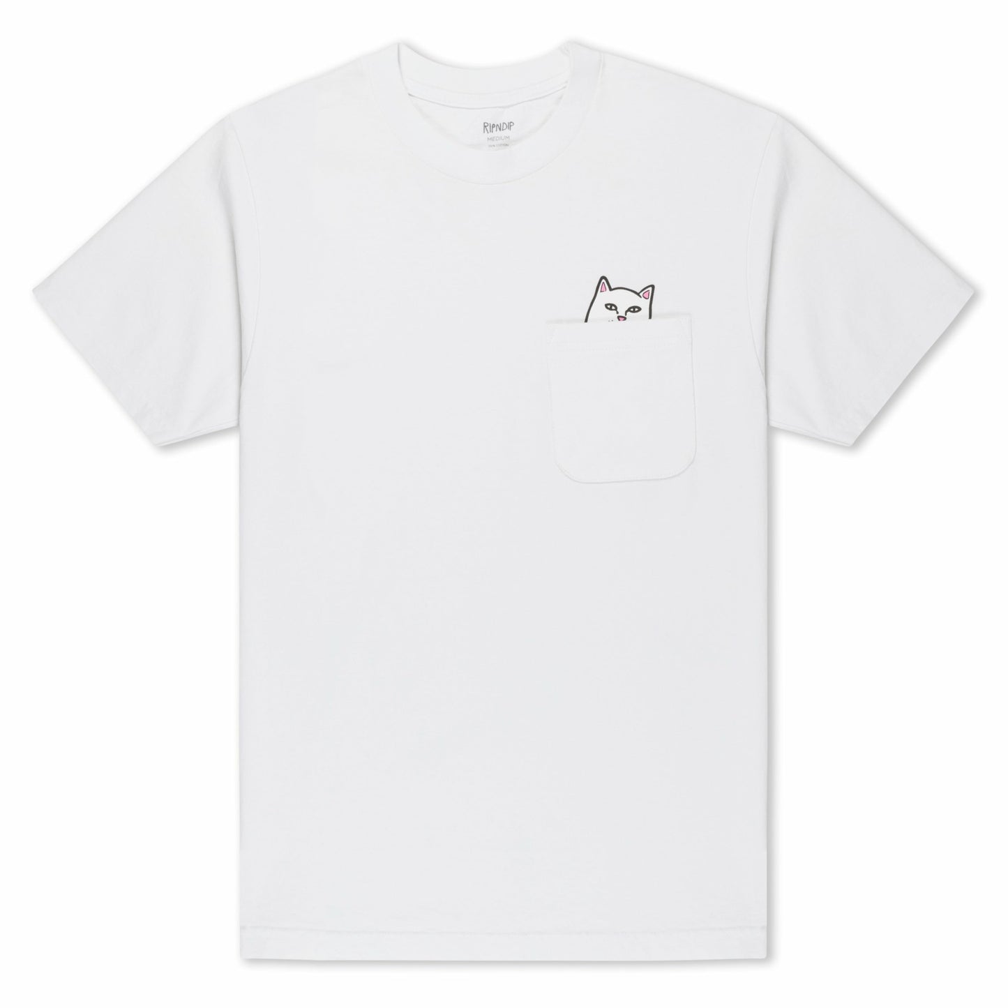 Lord Nermal Pocket Tee (White) - Ripndip