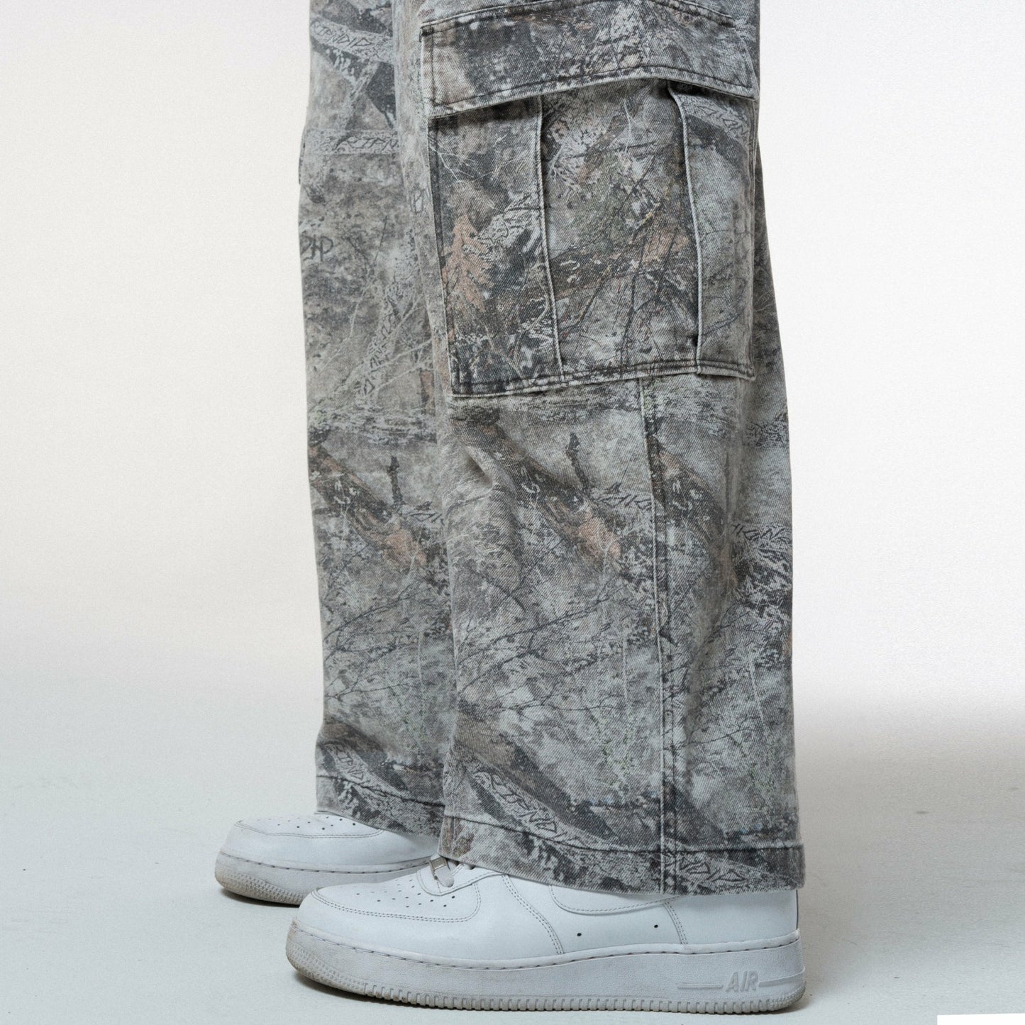 Nerm Tree Camo Extra Wide Cargo Pants (Nerm Tree Camo) - Ripndip