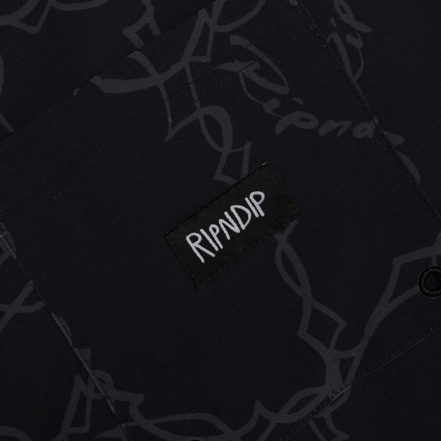 Wired Swim Shorts (Black) - Ripndip