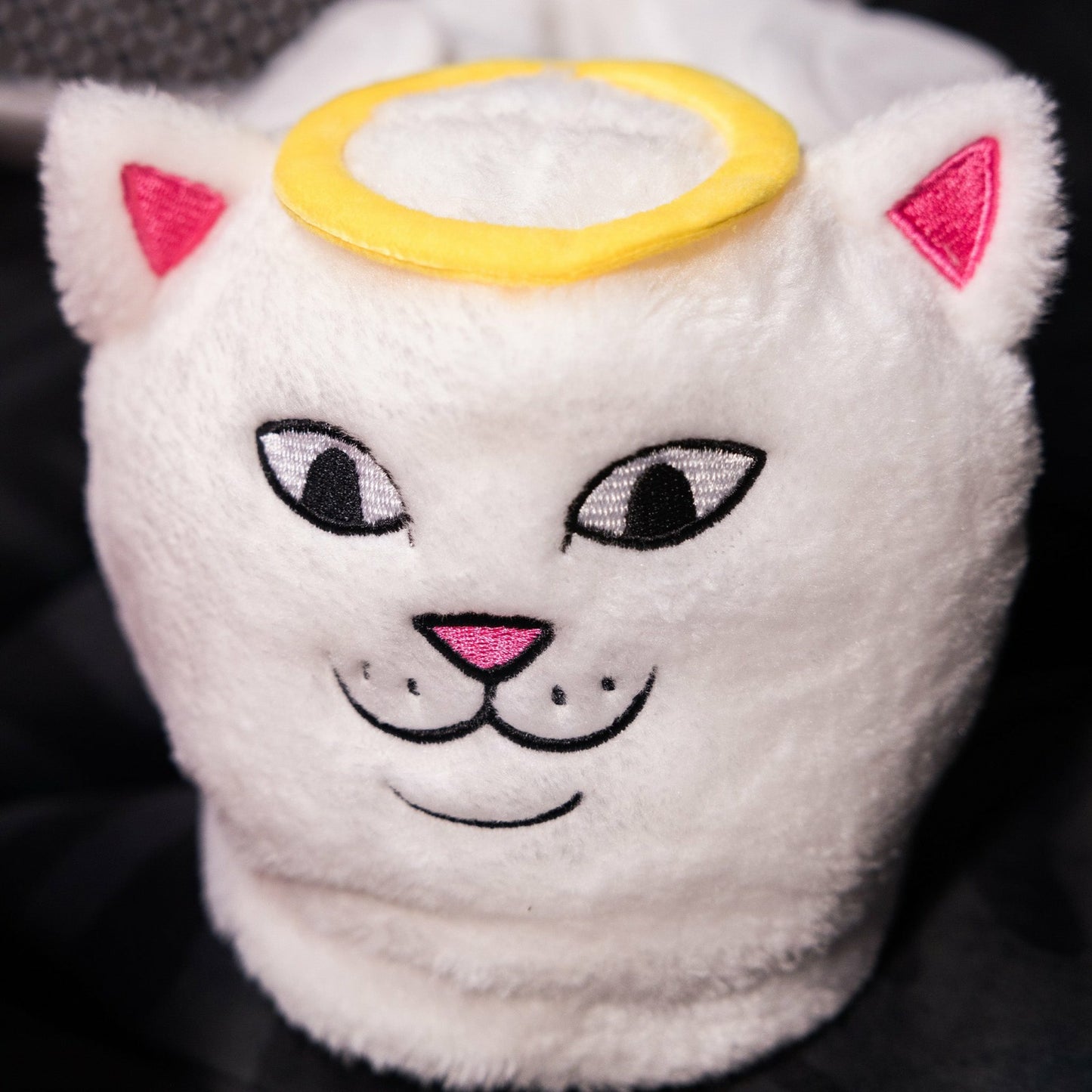 Lord Angel Plush Slippers (White) - Ripndip