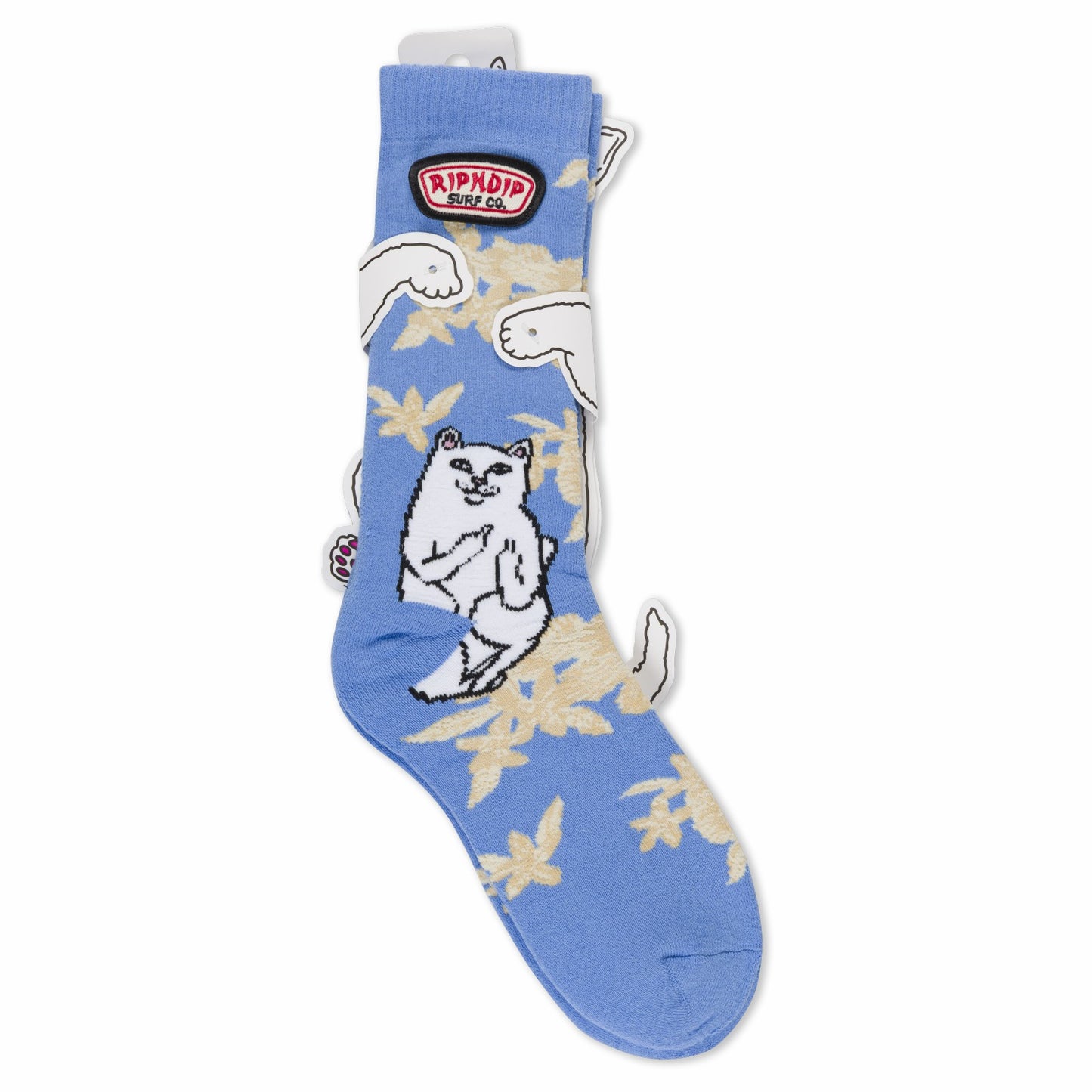 Lord Nermal Surf Socks (Blue) - Ripndip