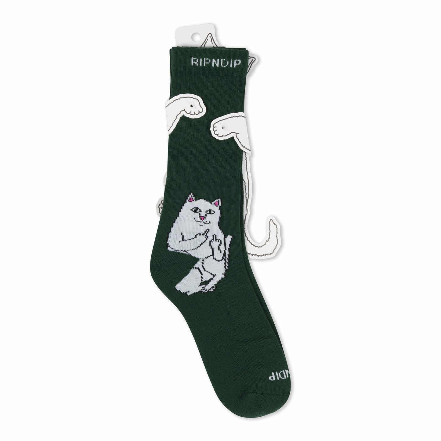 Lord Nermal Socks (Hunter Green) - Ripndip