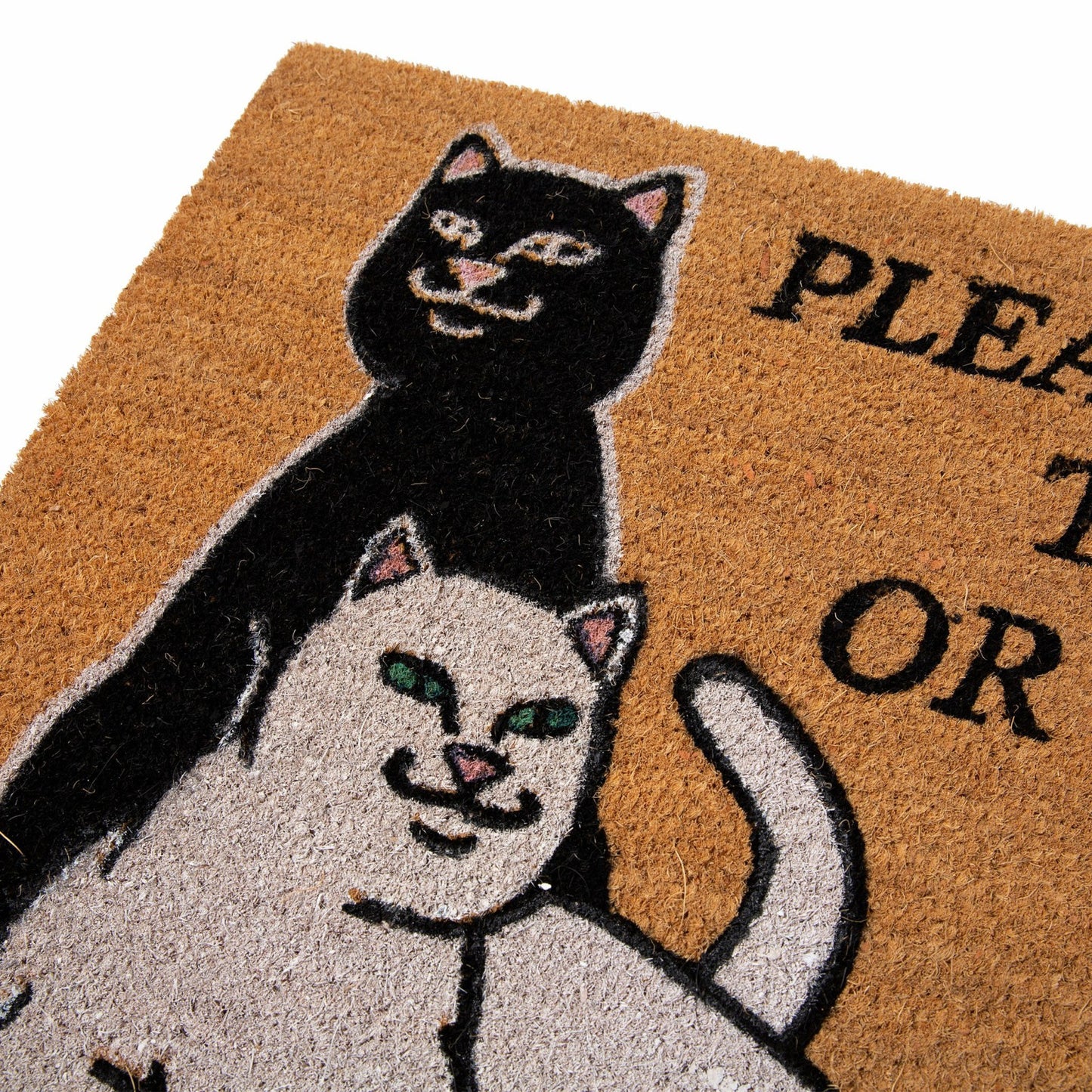 Don't Let The Cops In Door Mat (Brown) - Ripndip - Ripndip