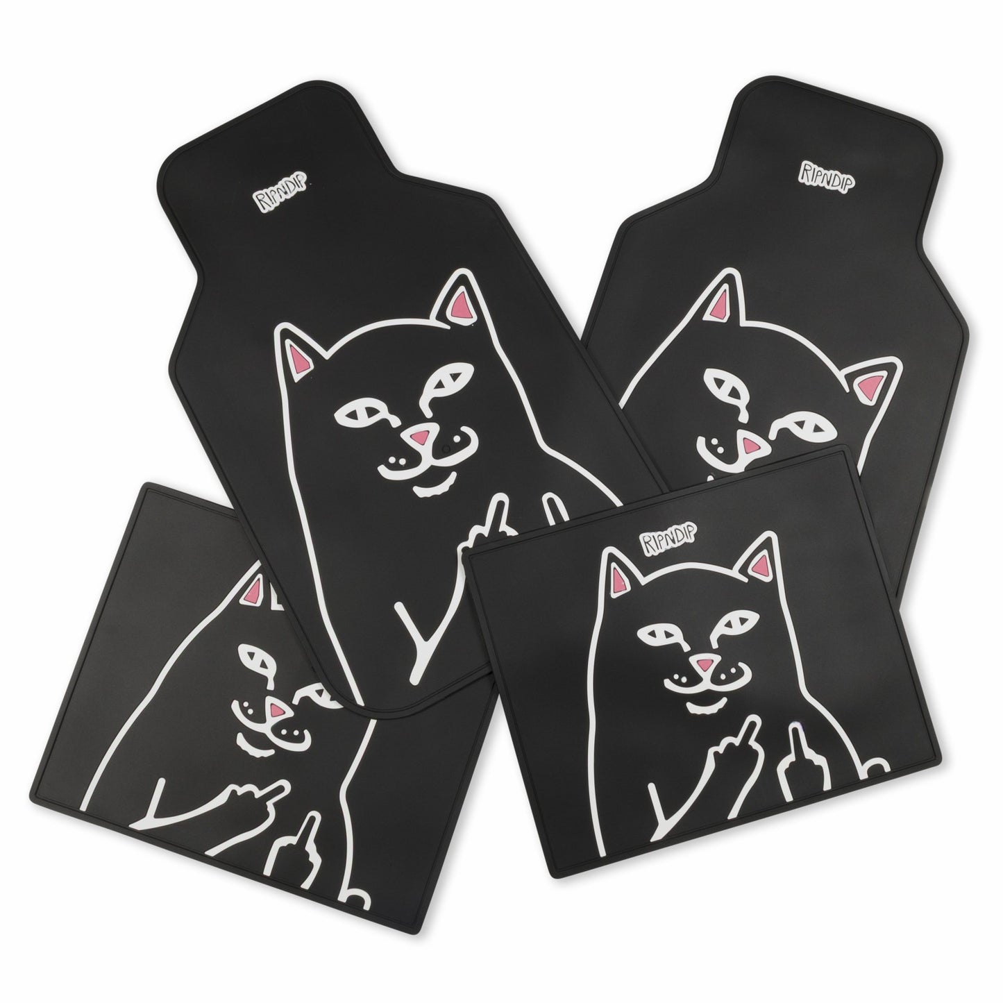 Lord Jermal Car Floor Mats (Black) - Ripndip