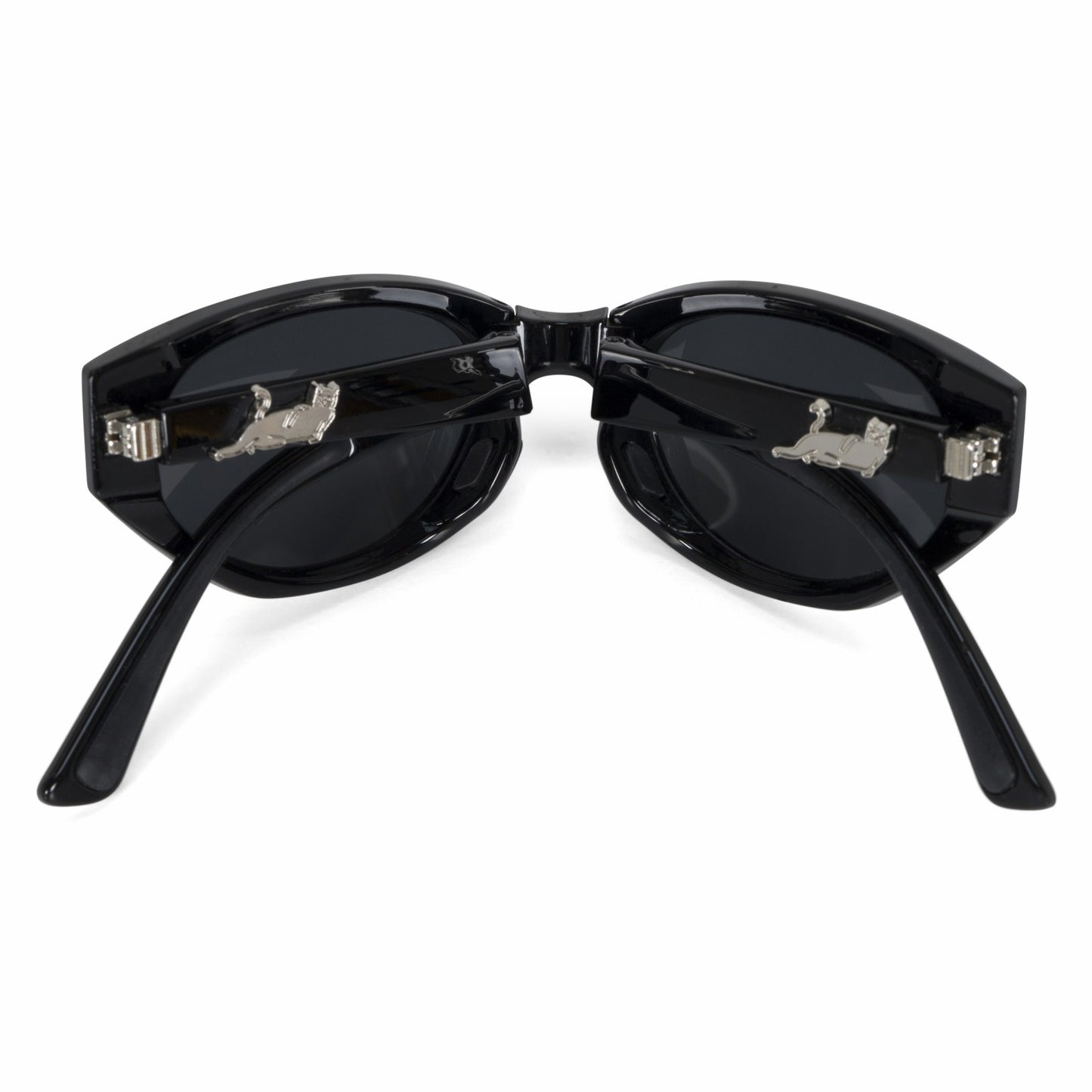 Castanza Folding Sunglasses (Black) - Ripndip