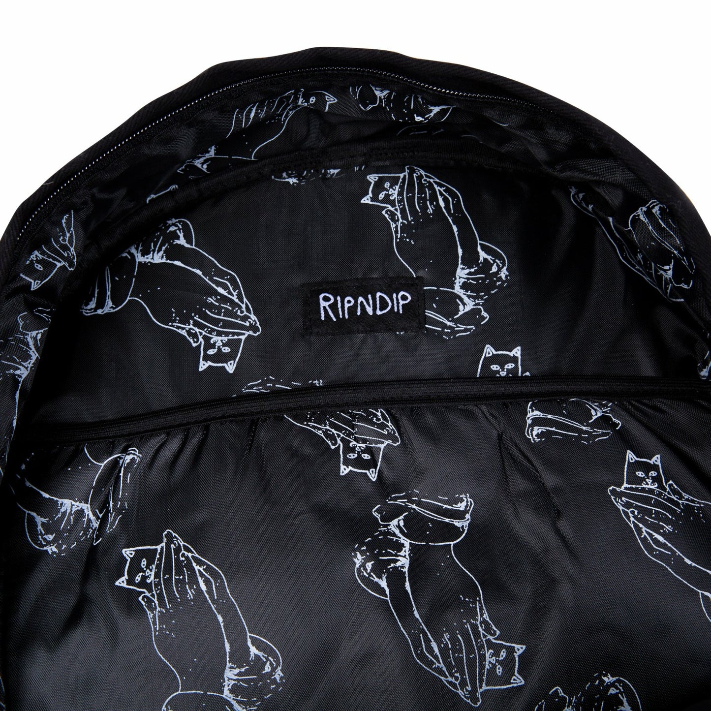 Lord Nermal Velcro Hands Backpack (Black) - Ripndip