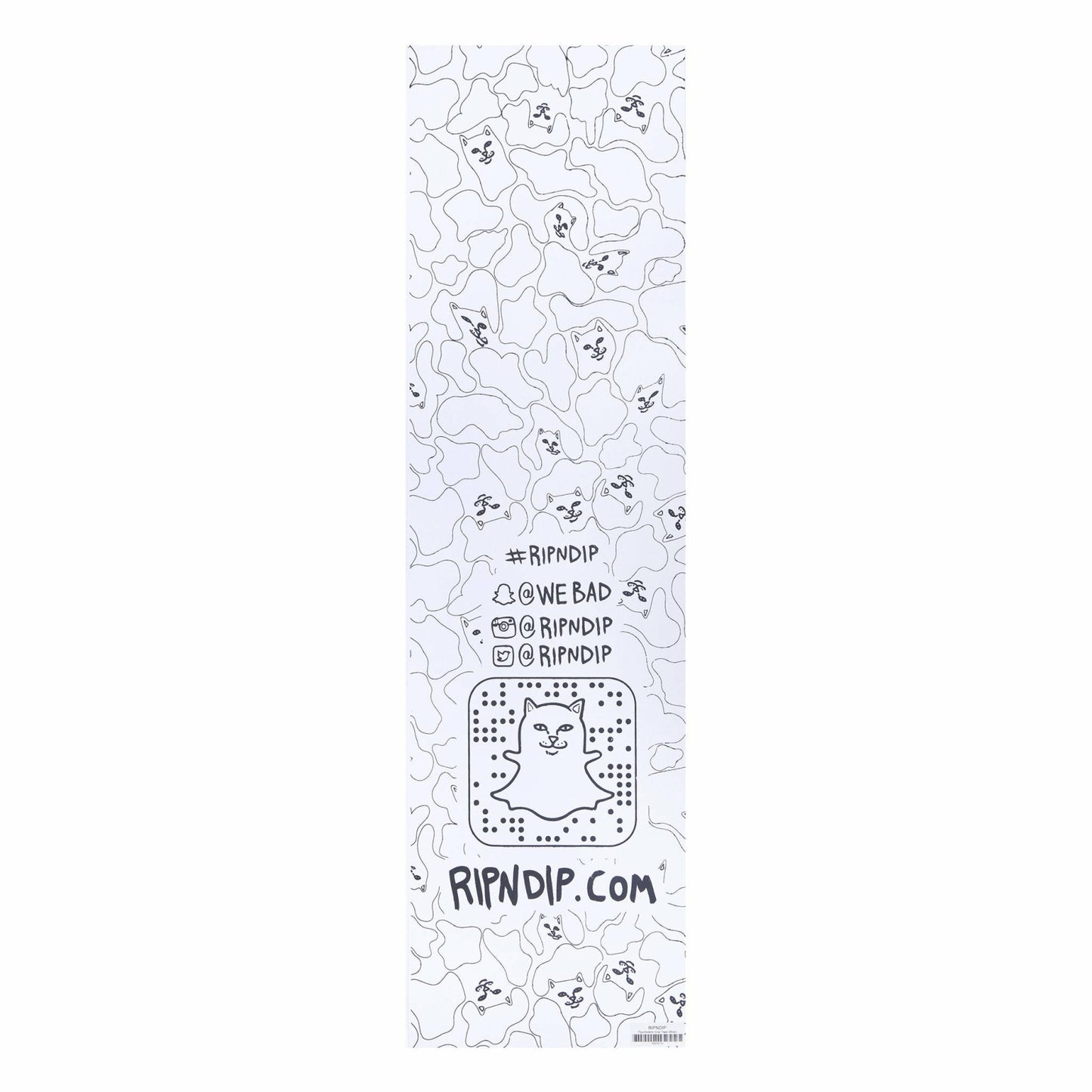 Alien In Heck Grip Tape (Black) - Ripndip