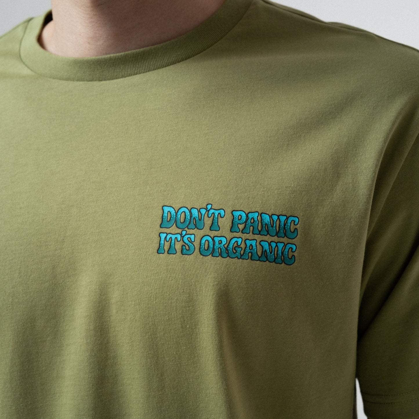 Don't Panic Tee (Light Forest) - Ripndip