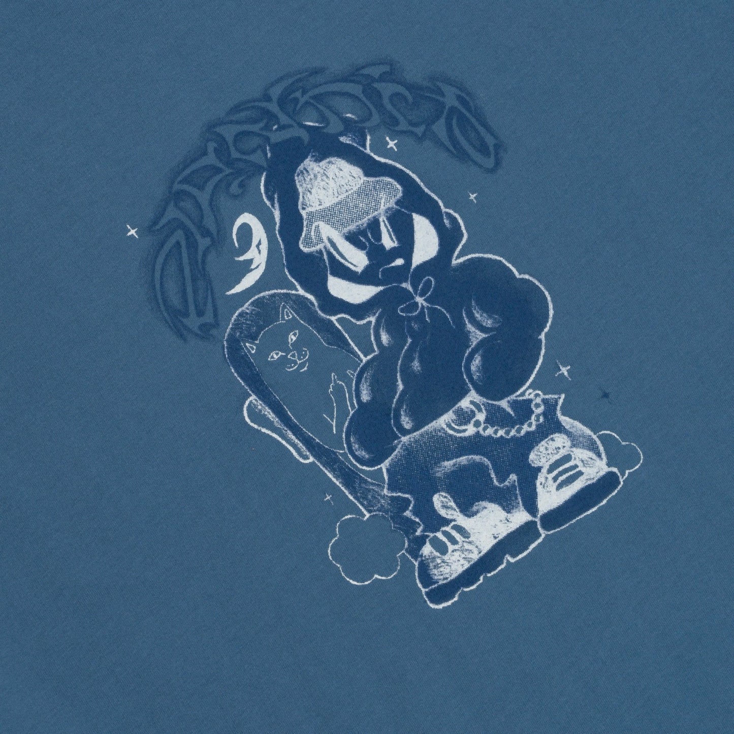 What? Tee (Blue) - Ripndip