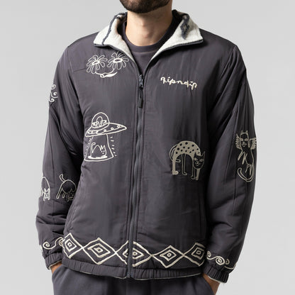 Blonded Reversible Jacket (Sand / Charcoal) - Ripndip