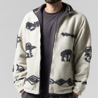 Blonded Reversible Jacket (Sand / Charcoal) - Ripndip