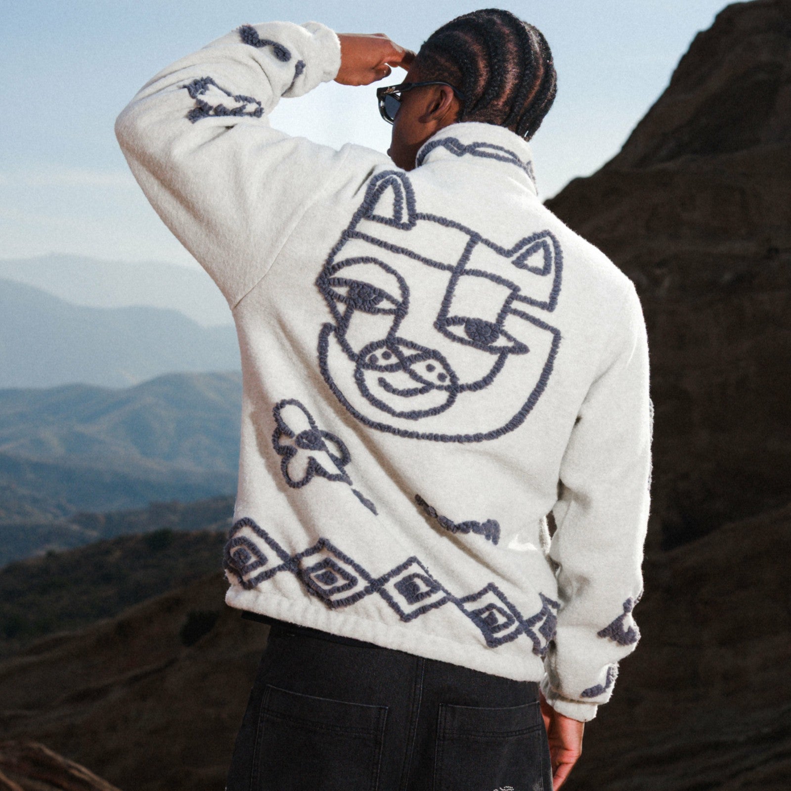 Blonded Reversible Jacket (Sand / Charcoal) - Ripndip