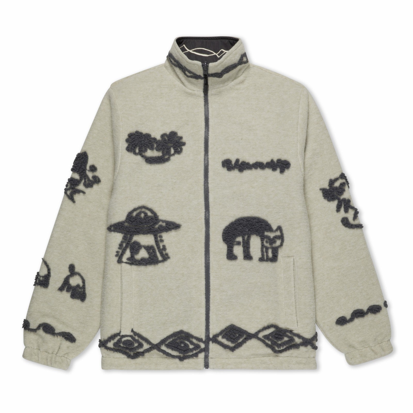 Blonded Reversible Jacket (Sand / Charcoal) - Ripndip