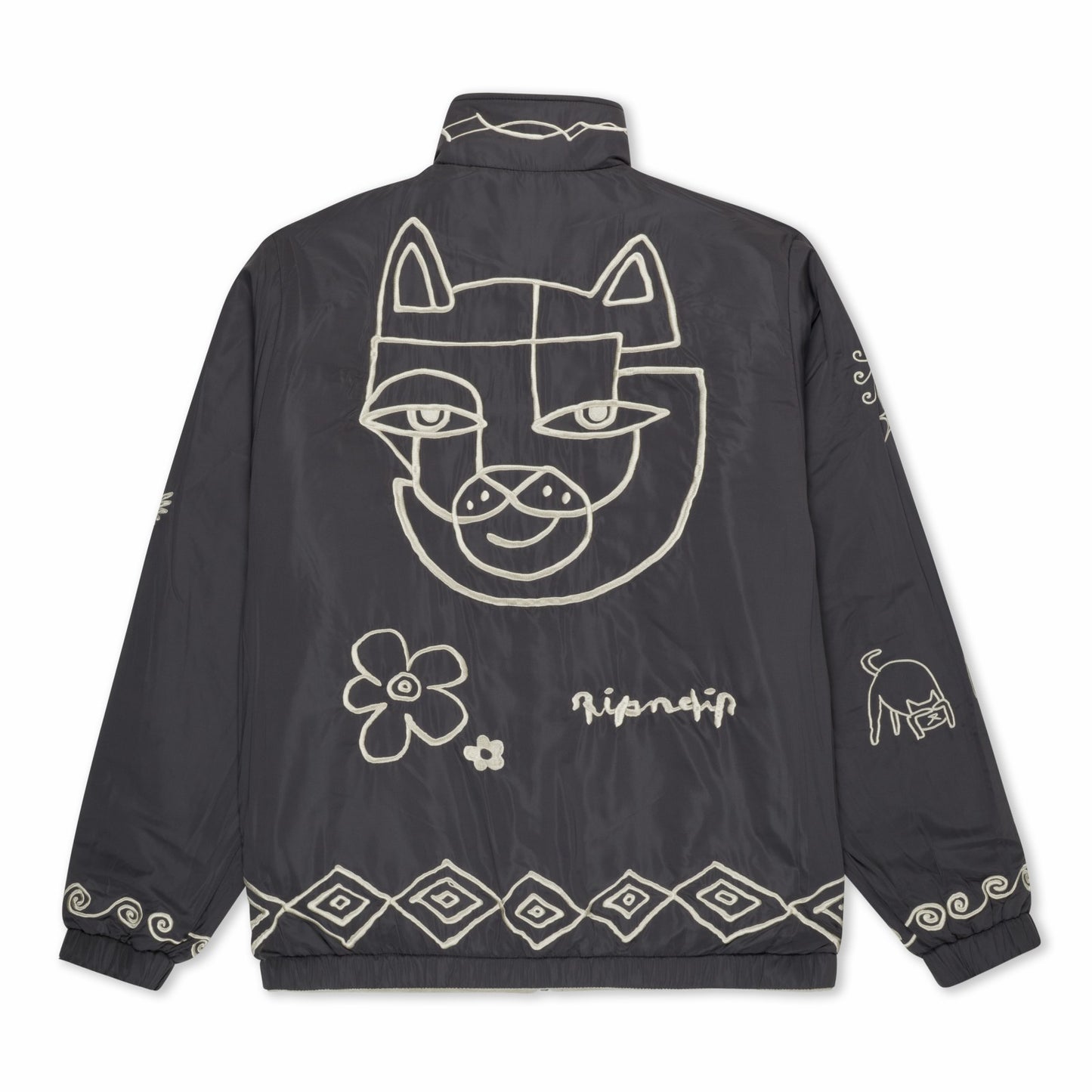Blonded Reversible Jacket (Sand / Charcoal) - Ripndip