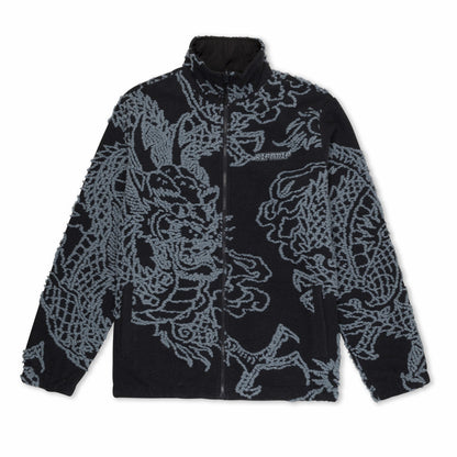Haku Reversible Jacket (Black / Charcoal) - Ripndip
