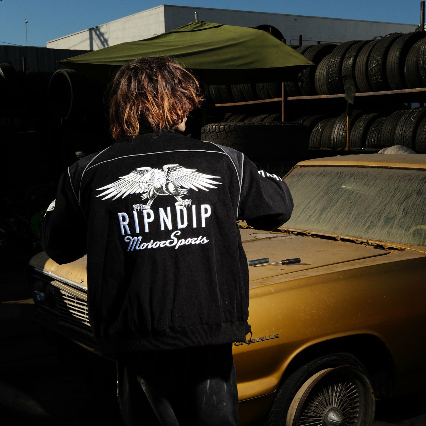 RND Motorsports Jacket (Black) - Ripndip