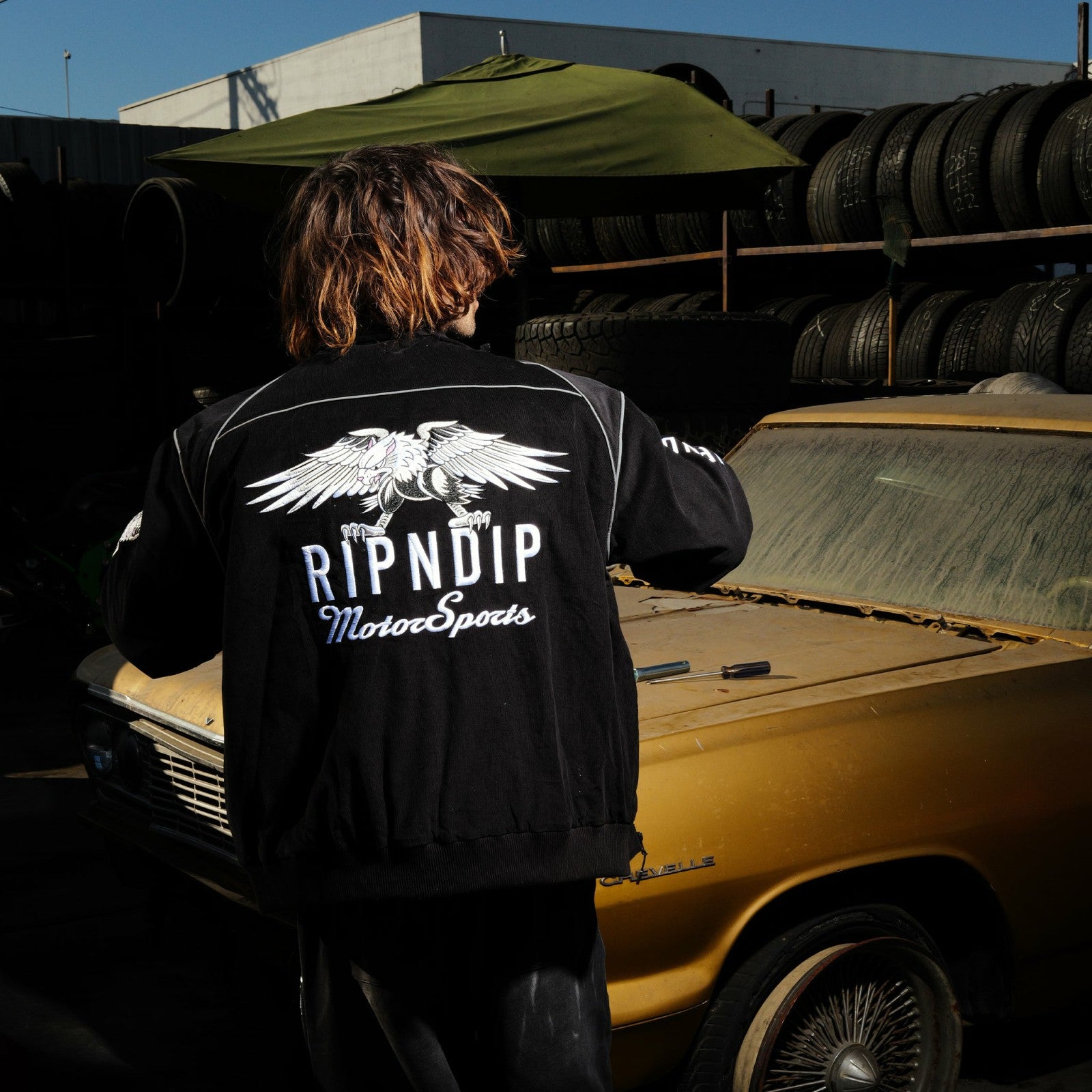 RND Motorsports Jacket (Black) - Ripndip