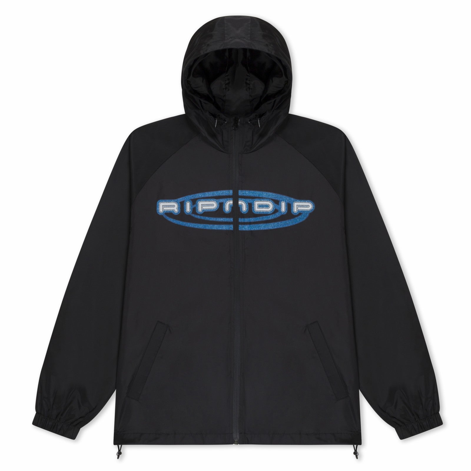 Otis Zip Up Hooded Jacket (Black) - Ripndip