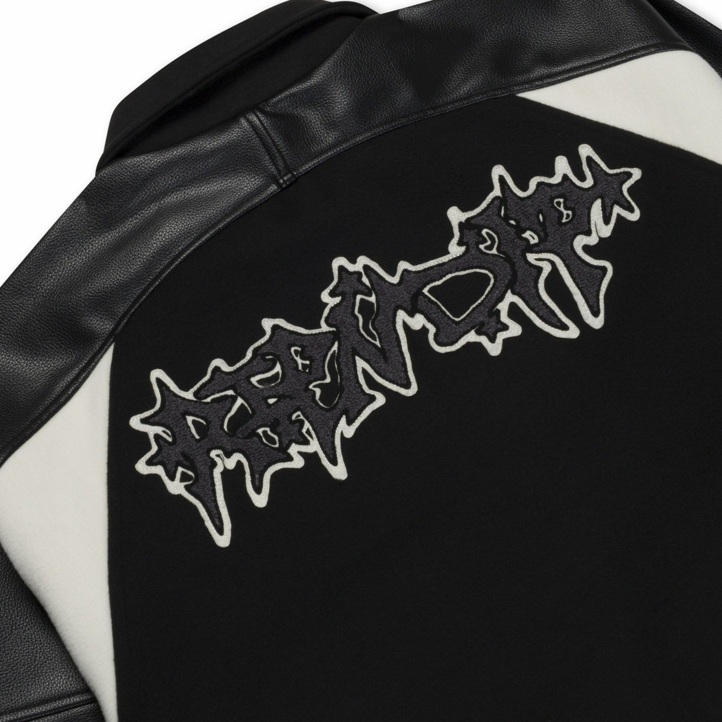 Luther Leather Jacket (Black / Sand) - Ripndip