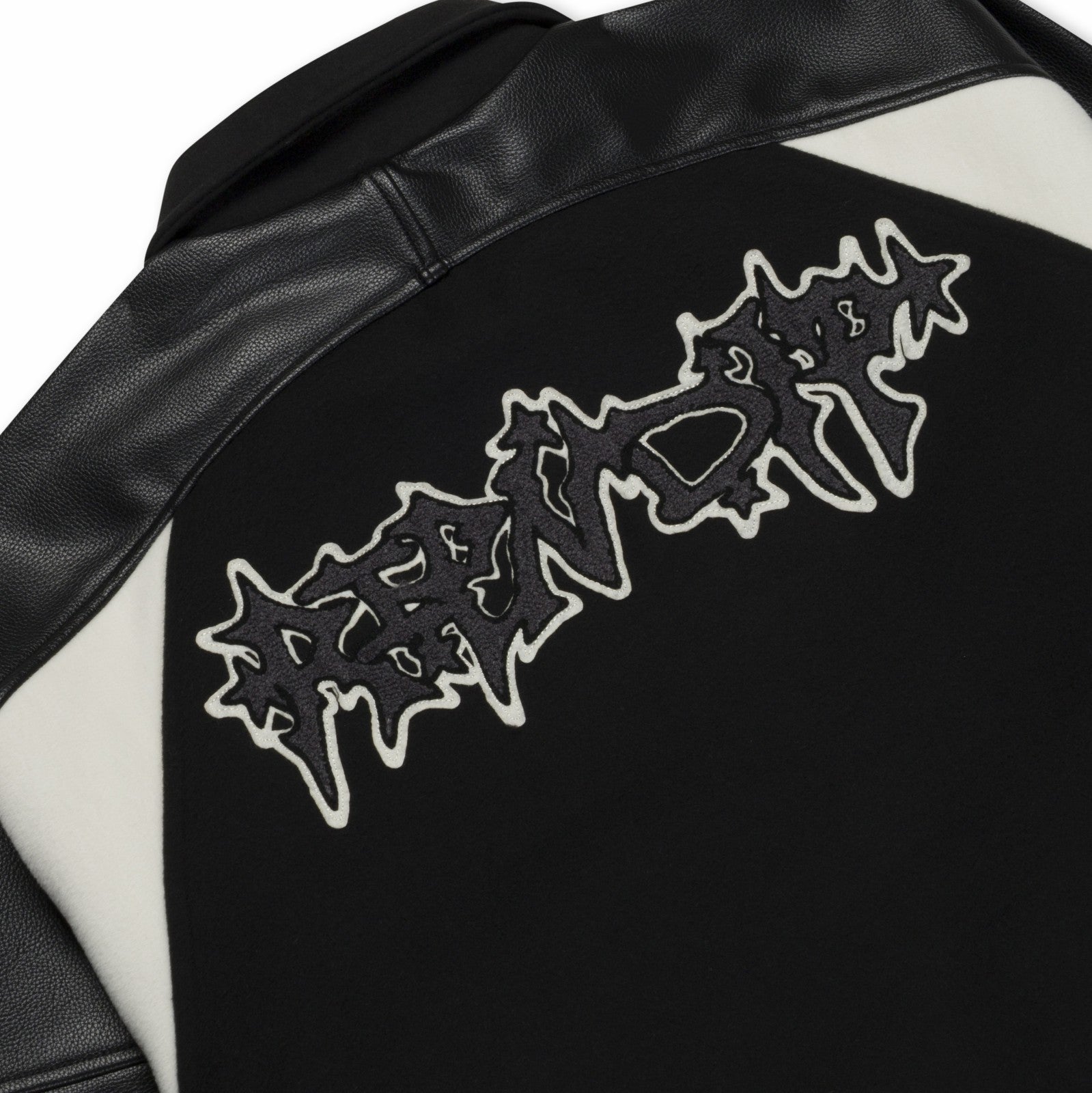 Luther Leather Jacket (Black / Sand) - Ripndip