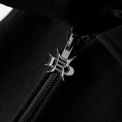 Luther Leather Jacket (Black / Sand) - Ripndip