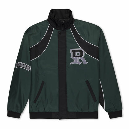 RIPNDIP Athletics Race Jacket (Hunter Green / Black) - Ripndip