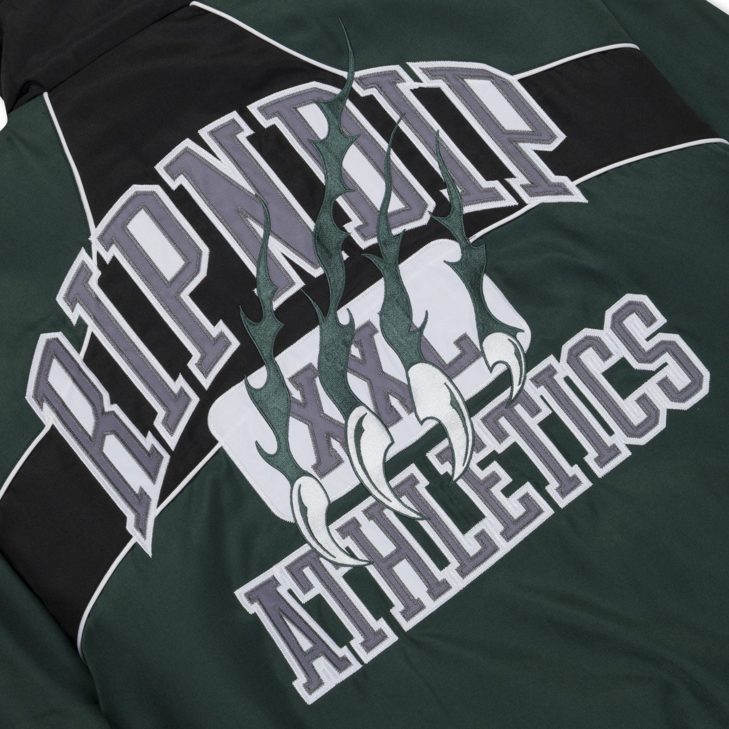 RIPNDIP Athletics Race Jacket (Hunter Green / Black) - Ripndip