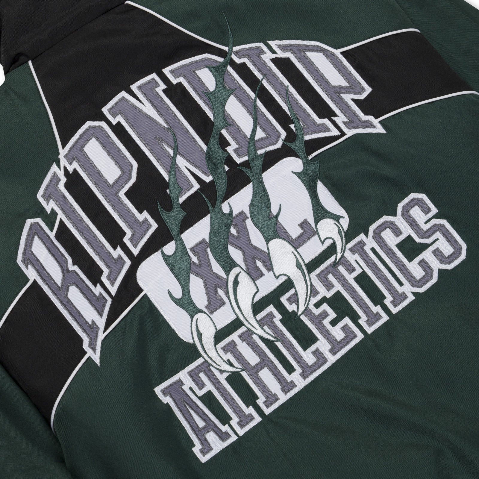 RIPNDIP Athletics Race Jacket (Hunter Green / Black) - Ripndip