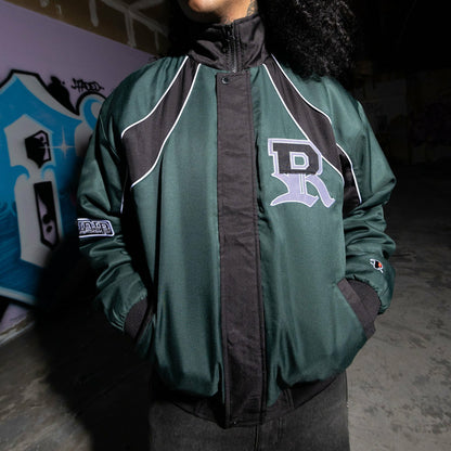 RIPNDIP Athletics Race Jacket (Hunter Green / Black) - Ripndip