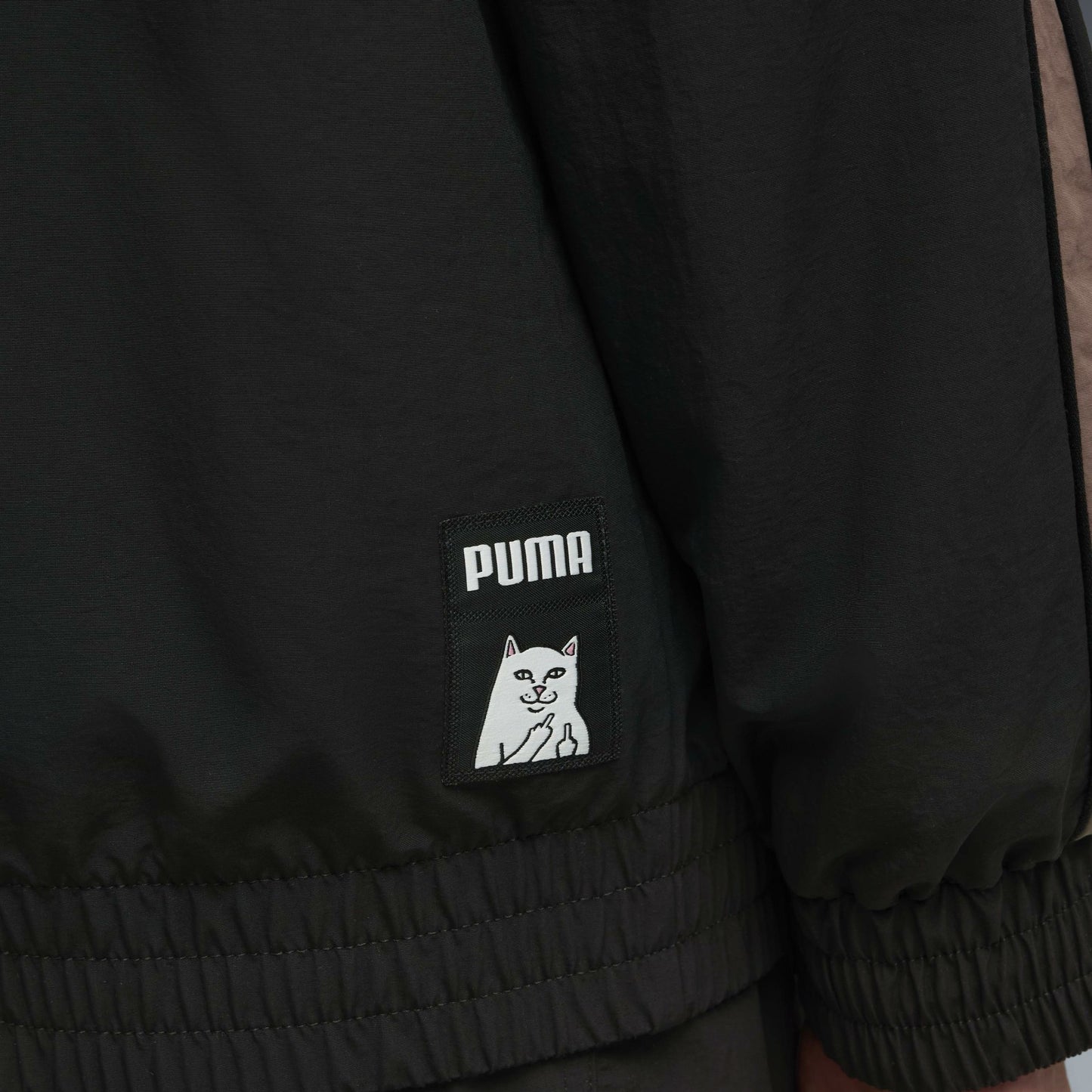 PUMA X RIPNDIP T7 Oversized Track Jacket (Puma Black) - Ripndip