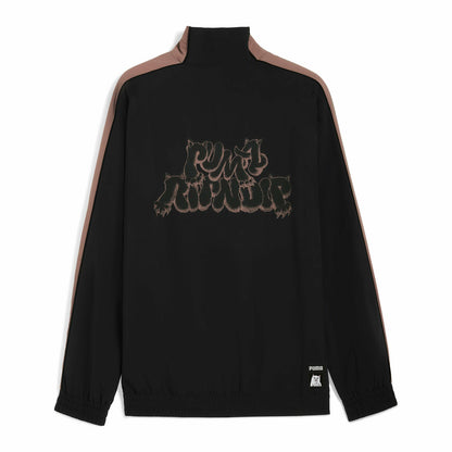 PUMA X RIPNDIP T7 Oversized Track Jacket (Puma Black) - Ripndip