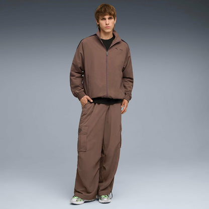 PUMA X RIPNDIP T7 Oversized Track Jacket (Flat Bronze) - Ripndip