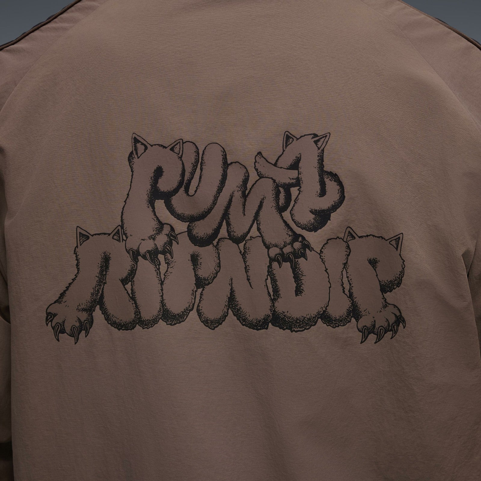 PUMA X RIPNDIP T7 Oversized Track Jacket (Flat Bronze) - Ripndip