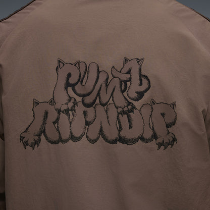 PUMA X RIPNDIP T7 Oversized Track Jacket (Flat Bronze) - Ripndip