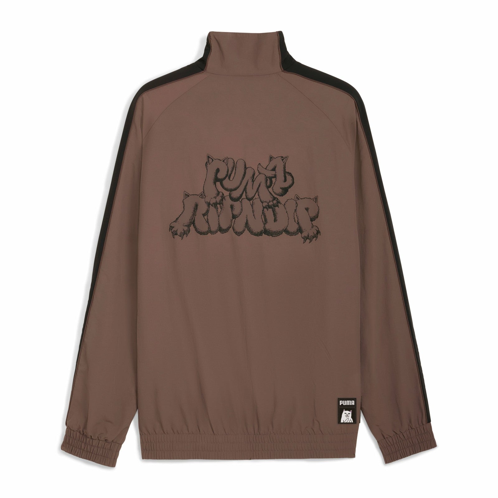 PUMA X RIPNDIP T7 Oversized Track Jacket (Flat Bronze) - Ripndip