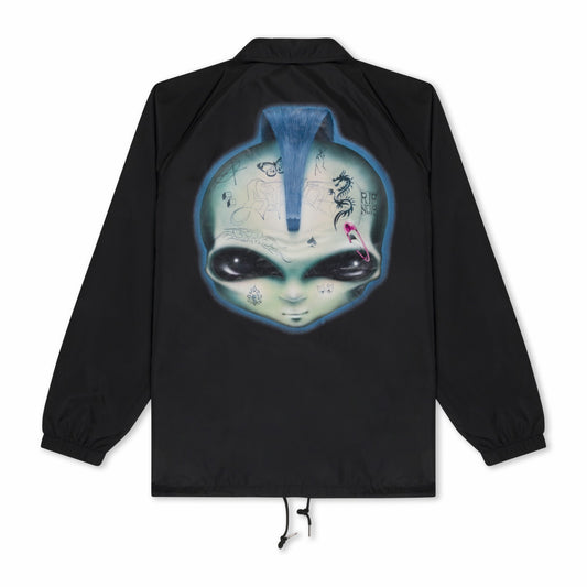 Squabble Up Coach Jacket (Black) - Ripndip