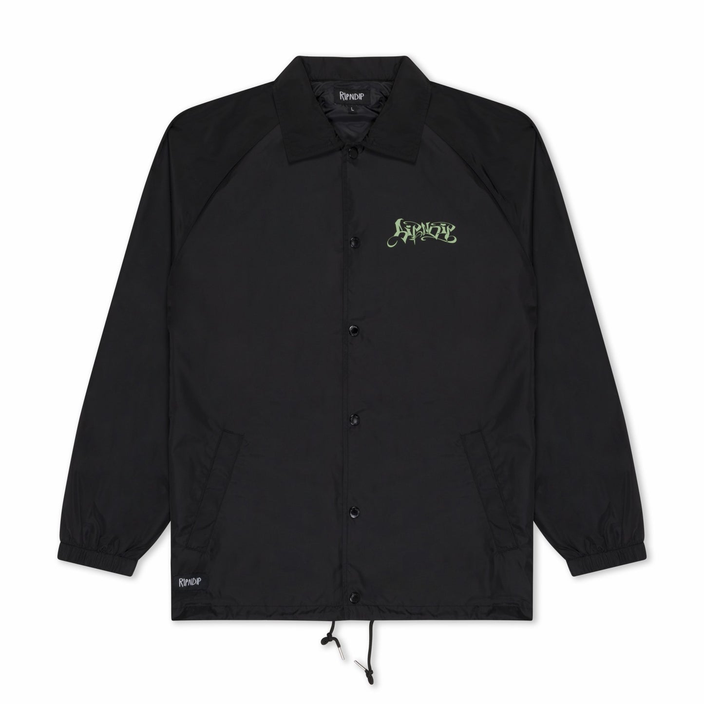 Squabble Up Coach Jacket (Black) - Ripndip