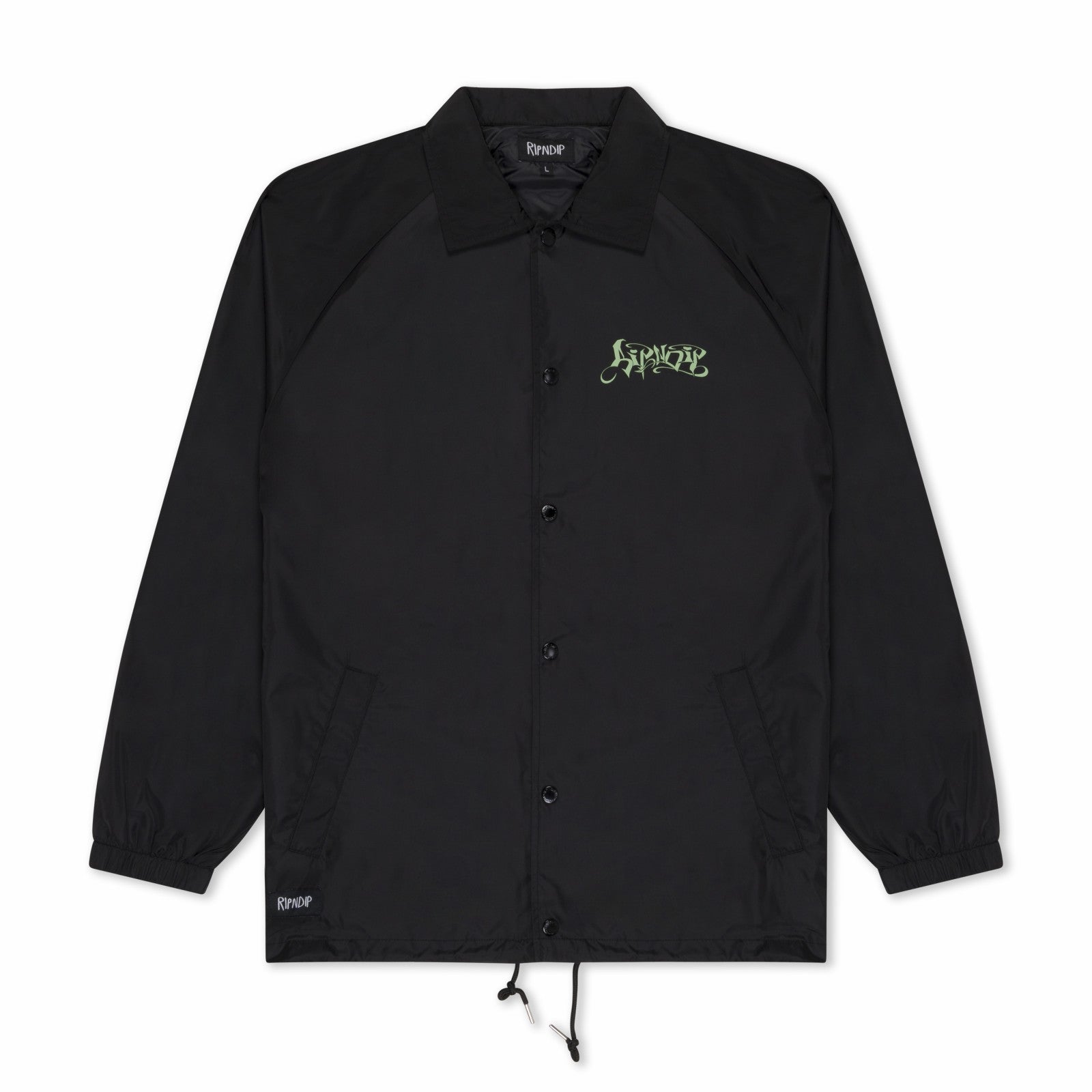 Squabble Up Coach Jacket (Black) - Ripndip