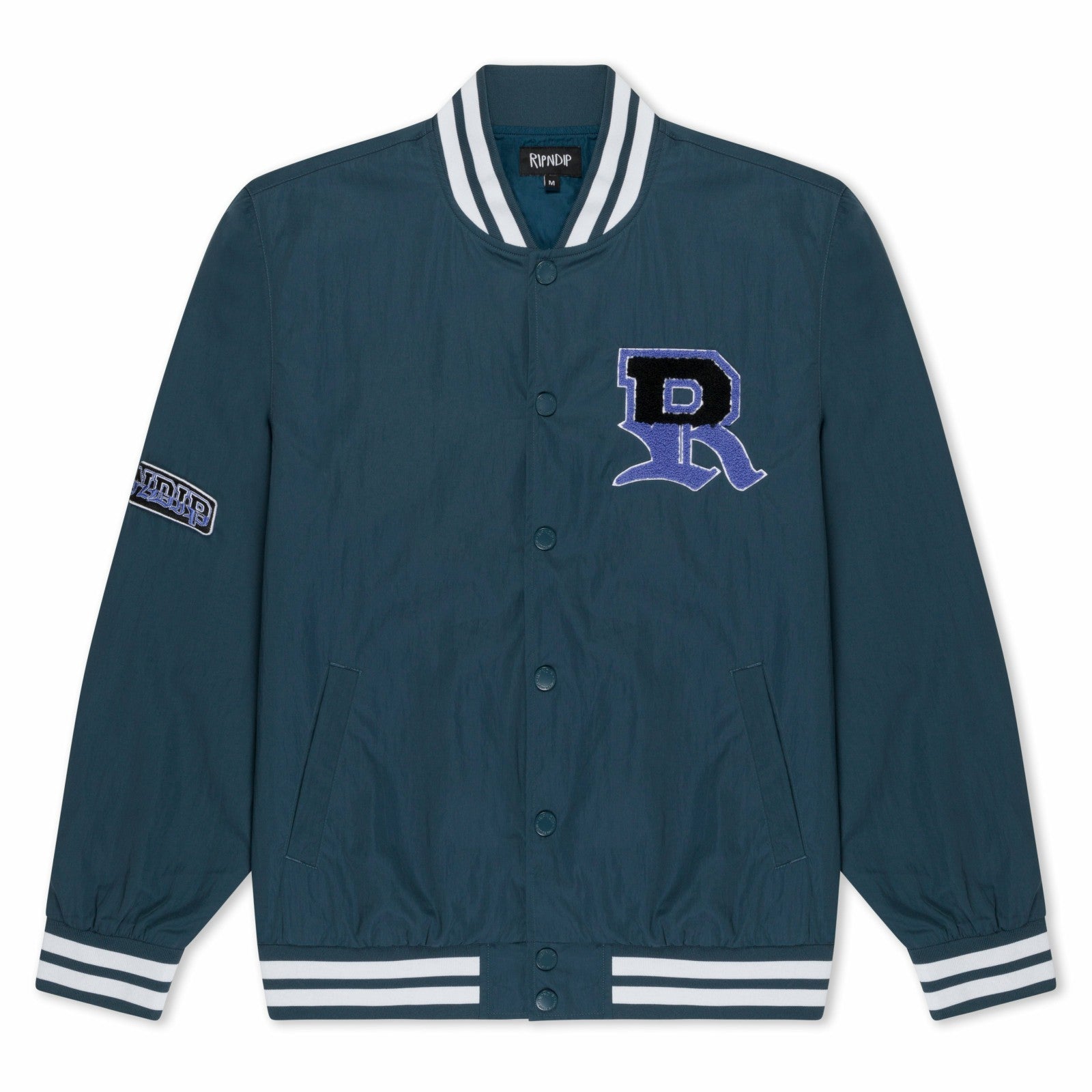 Ripndip Athletics Stadium Jacket (Navy) - Ripndip