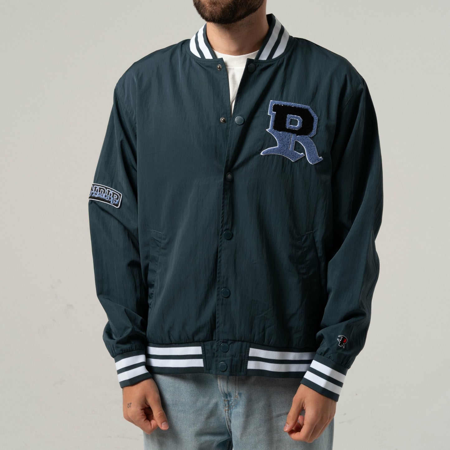 Ripndip Athletics Stadium Jacket (Navy) - Ripndip