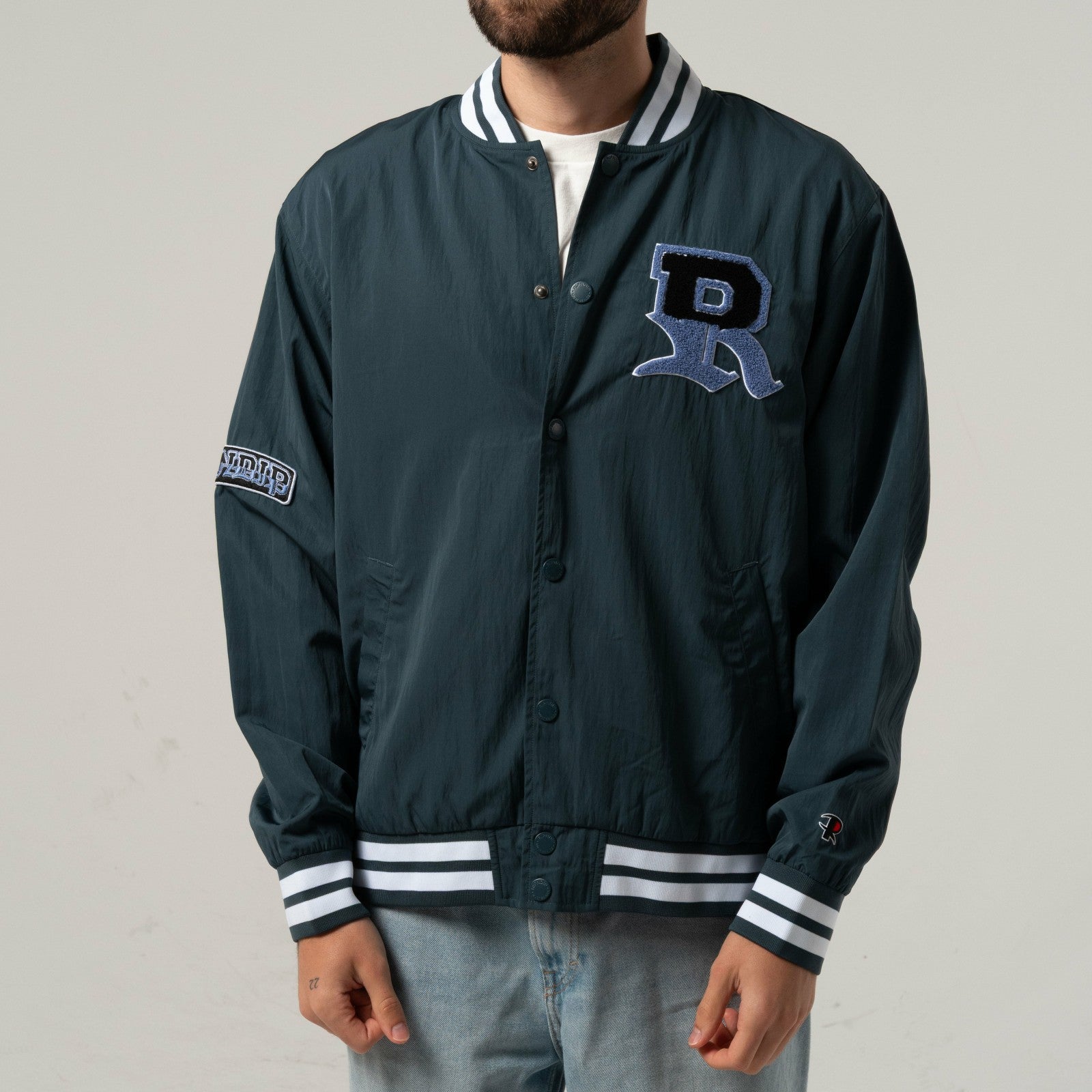 Ripndip Athletics Stadium Jacket (Navy) - Ripndip
